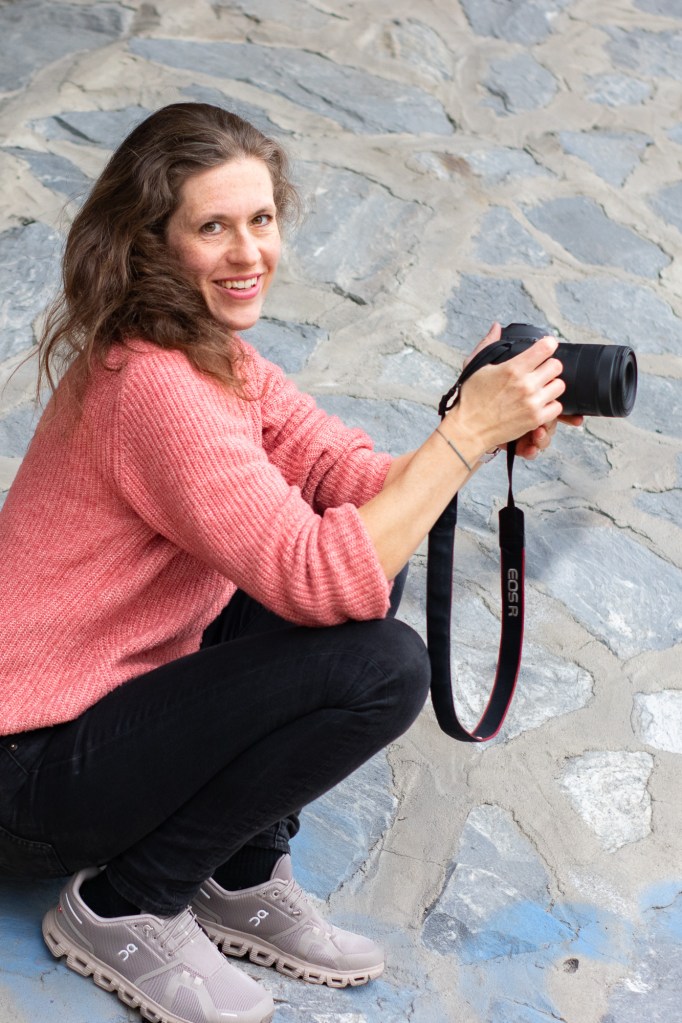 Daniela Glas mit Kamera